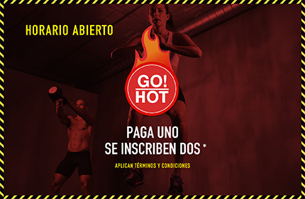 GO! HOT 25 – Anualidad 2x1 - ONLINE